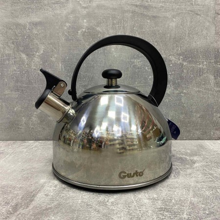 Чайник з нержавіючої сталі зі свистком 2 л Gusto GT-1410-20 