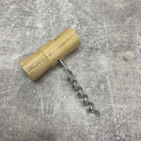 Штопор із нержавіючої сталі з дерев'яною ручкою 6666-18