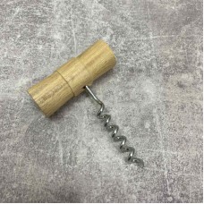 Штопор із нержавіючої сталі з дерев'яною ручкою 6666-18