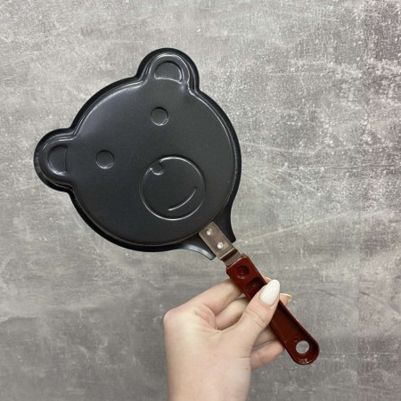 Сковорода-міні для млинців, яєчні з антипригарним покриттям "Ведмедик" Benson BN-761 