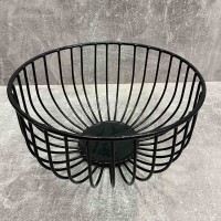 Корзина для фруктів Завиток-1 25*25*14 см чорна 69854789/1003