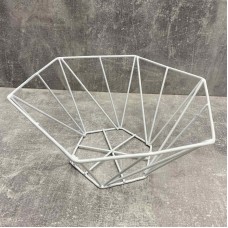 Корзина для фруктів "Геометрія"  25*25*15  см біла 30052017/1008