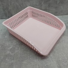 Лоток у холодильник Полімербіт 297*240*82 мм 2 л рожевий ПБ-178