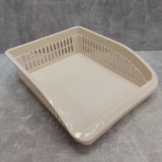 Лоток у холодильник Полімербіт 297*240*82 мм 2 л бежевий ПБ-178