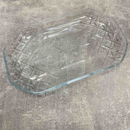 Блюдо скляне 30*27,8*3 см Pasabahce Timeless 54188