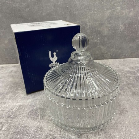 Цукорниця з кришкою "Прозорий купол"  400 мл Olens O102-65