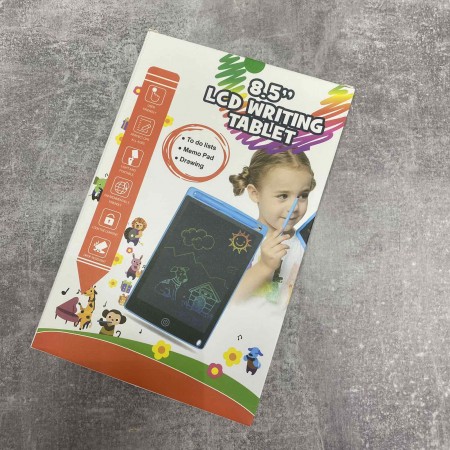 Електронний графічний різнокольоровий планшет для запису та малювання LCDD-85/2773 червоний