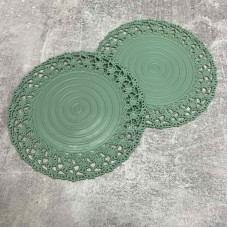 Підставка під гаряче 2 шт Stenson 682 зелена