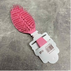 Розчіска пластикова для волосся Stenson рожева S-030/0158