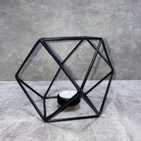 Підсвічник "Тетраедр" 13,5*13,5*13,5 см 1020