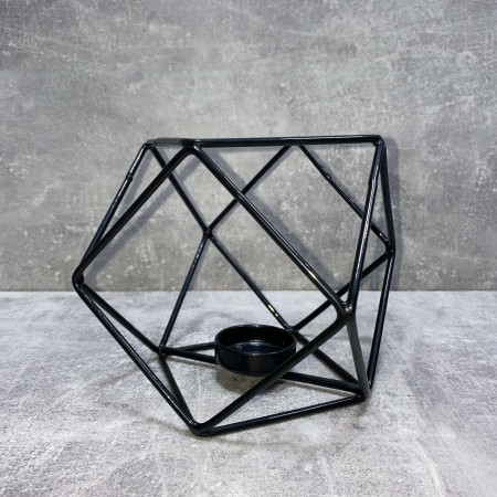 Підсвічник "Тетраедр" 13,5*13,5*13,5 см 1020