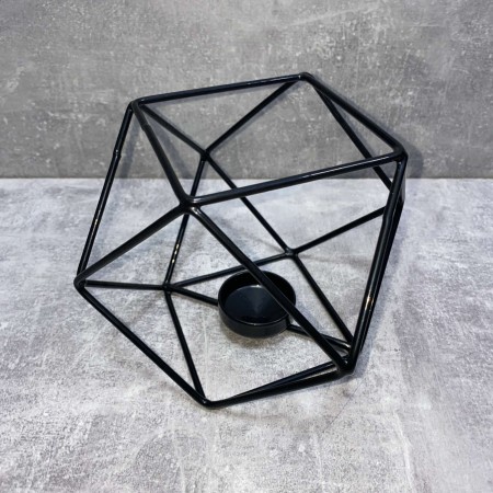 Підсвічник "Тетраедр" 13,5*13,5*13,5 см 1020