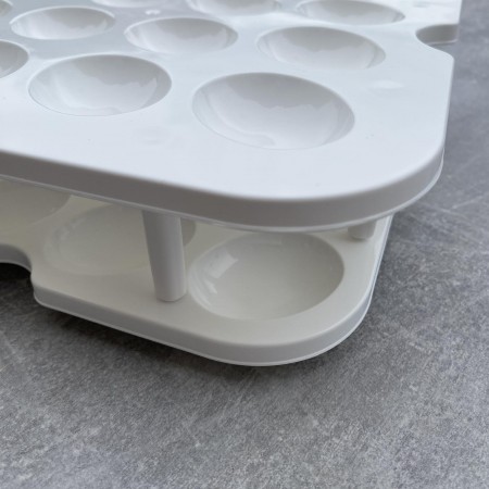 Контейнер для яєць пластиковий 32 шт Violet House White 0049