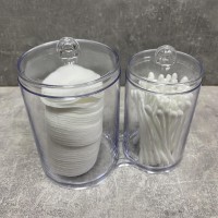 Настільний органайзер для ватних дисків і ватних паличок Akay Plastik Ak 730