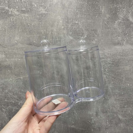 Настільний органайзер для ватних дисків і ватних паличок Akay Plastik Ak 730