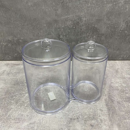 Настільний органайзер для ватних дисків і ватних паличок Akay Plastik Ak 730