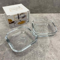 Ємність для зберігання зі скляною кришкою 200 мл Pasabahce Plus 96886