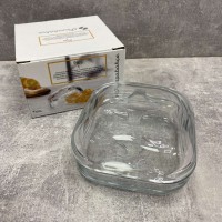 Ємність для зберігання зі скляною кришкою 200 мл Pasabahce Plus 96886