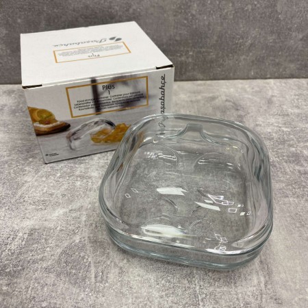 Ємність для зберігання зі скляною кришкою 200 мл Pasabahce Plus 96886