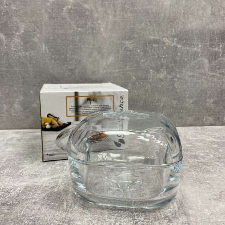 Ємність для зберігання зі скляною кришкою 395 мл Pasabahce Plus 96887