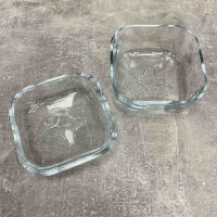 Ємність для зберігання зі скляною кришкою 395 мл Pasabahce Plus 96887