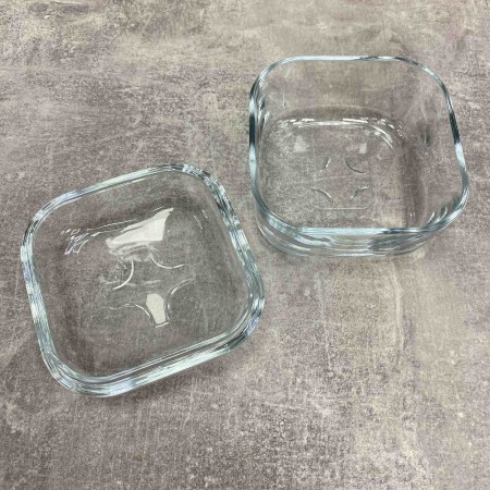 Ємність для зберігання зі скляною кришкою 395 мл Pasabahce Plus 96887