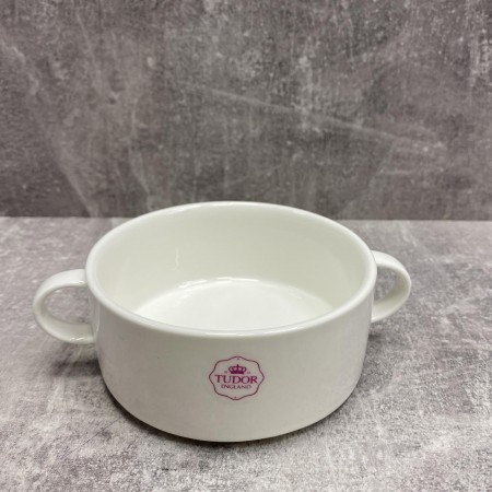 Бульйонниця порцелянова з ручками 300 мл Tudor TU2545
