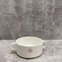 Бульйонниця порцелянова з ручками 300 мл Tudor TU2545