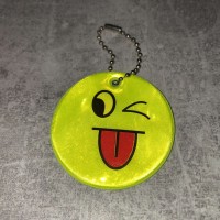 Світловідбиваючий брелок "Смайлик" Stenson 38443-1 MIX