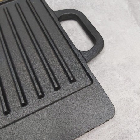 Сковорода плита-гриль чавунна 42*23*1.5 см RINGEL Essen RG-2308-42