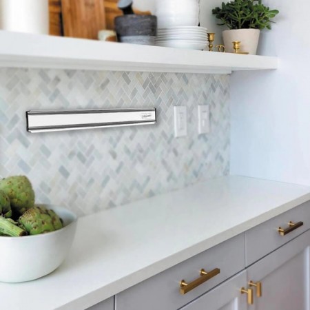 Планка магнітна для ножів 41*4.5 см біла Maestro MR-1442-40