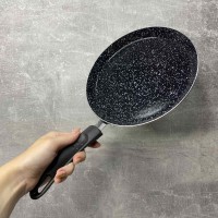 Сковорода для млинців алюмінієва з мармуровим покриттям 22 см A-Plus 1510