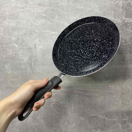 Сковорода для млинців алюмінієва з мармуровим покриттям 22 см A-Plus 1510