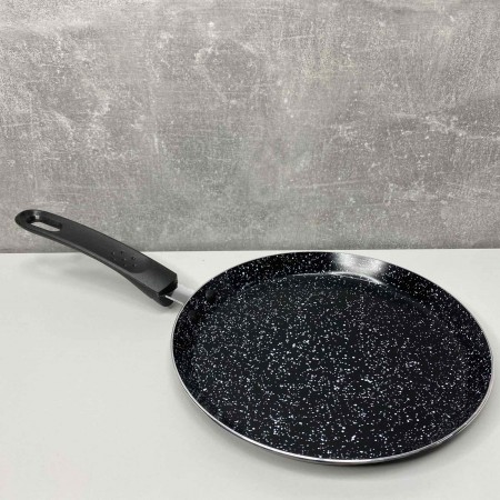 Сковорода для млинців алюмінієва з мармуровим покриттям 22 см A-Plus 1510