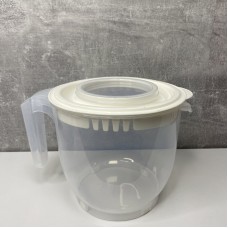 Ємність для змішування з кришкою пластикова 2,2 л Dunya Plastik 10200
