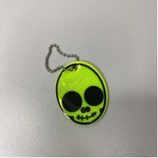 Світловідбиваючий брелок "Череп" Stenson 38443-1 MIX