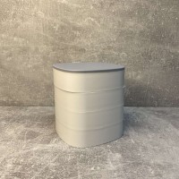 Скринька для зберігання ювелірних виробів та біжутерії з зеркалом біла 4 відділення A-Plus ZX-902