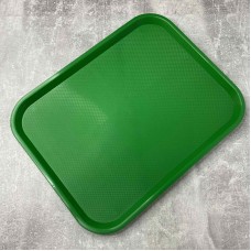 Піднос пластиковий прямокутний 44,5*35 см Stenson ХМ 2540 зелений