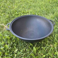 Казан чавунний 12 л Maysternya V12Wok Ук