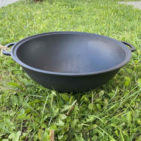 Казан чавунний 12 л Maysternya V12Wok Ук