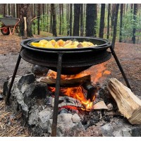 Казан чавунний 12 л Maysternya V12Wok Ук