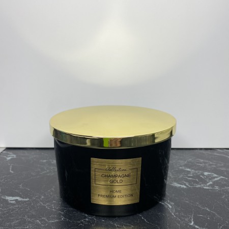 Ароматична свічка Home Premium Edition Champagne Gold 13,5*8 см 79665