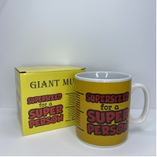 Чашка керамічна 800 мл "Super Person" XXL Olens 102--017