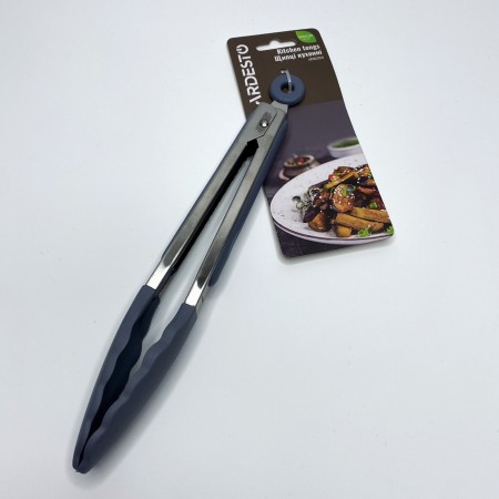 Щипці кухонні 28 см Ardesto Midori AR3022GS силікон, нержавіюча сталь