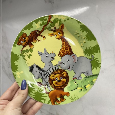 Набір дитячого столового посуду 3 предмети Limited Edition Jungle YF6030