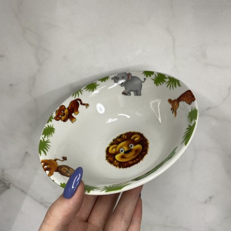 Набір дитячого столового посуду 3 предмети Limited Edition Jungle YF6030