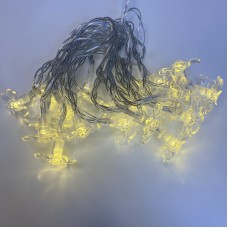 Гірлянда світлодіодна "Квіти" 4 м 20 LED на батарейках 2АА Stenson M48232