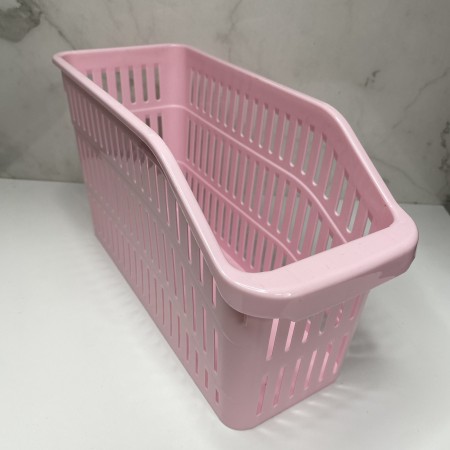 Лоток в холодильник 4,5 л 30*12,5*17см рожевий Полимербіт ПБ-805