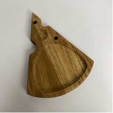 Менажниця дубова сирна 23,5*17,5*2 см 1 відділення Lizhnyk 5-5