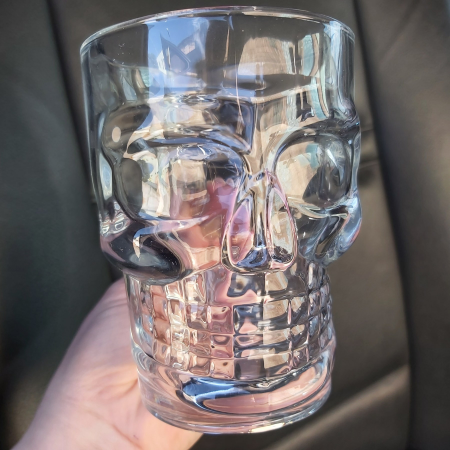 Келих для пива, квасу або чаю "Череп" 500 мл 1 шт R89587